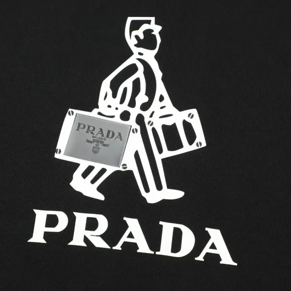 【PRADA  公式旗艦店】プラダ  Tシャツ ご好評に付き再入荷！250213