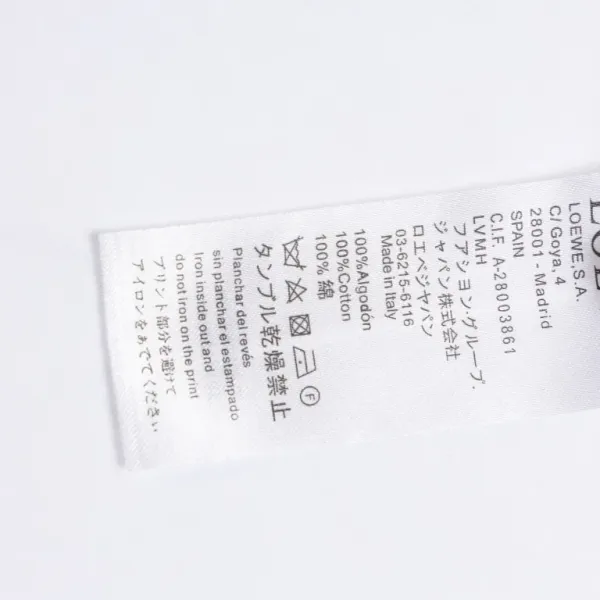 【LOEWE 公式旗艦店】ロエベ Tシャツ ご好評に付き再入荷!250213 【LOEWE 公式旗艦店】ロエベ Tシャツ ご好評に付き再入荷!250213