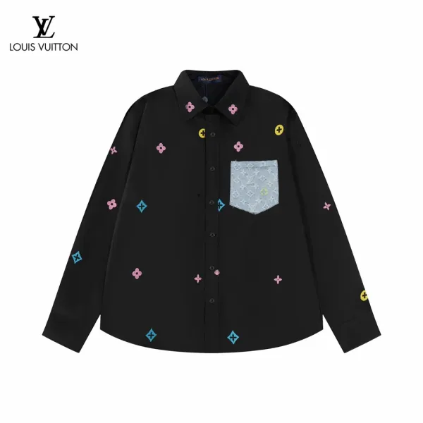 LV【LOUIS VUITTON 公式旗艦店】ルイヴィトン  シャツ ご好評に付き再入荷  250219