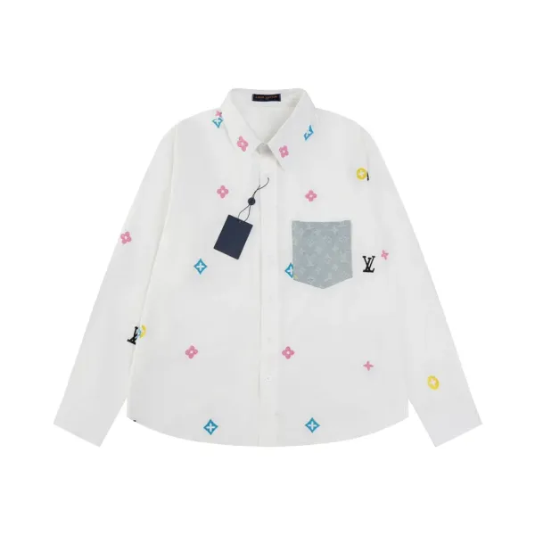 LV【LOUIS VUITTON 公式旗艦店】ルイヴィトン  シャツ ご好評に付き再入荷  250219