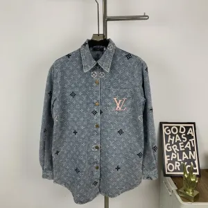 LV【LOUIS VUITTON 公式旗艦店】ルイヴィトン  シャツ ご好評に付き再入荷  250219