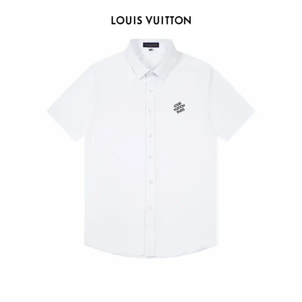 LV 【LOUIS VUITTON 公式旗艦店】ルイヴィトン 半袖シャツ ご好評に付き再入荷 240716