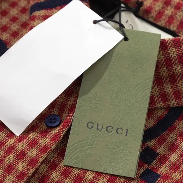 【GUCCI  公式旗艦店】グッチ  シャツ ご好評に付き再入荷  250222