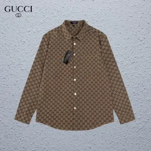【GUCCI  公式旗艦店】グッチ  シャツ ご好評に付き再入荷  250222