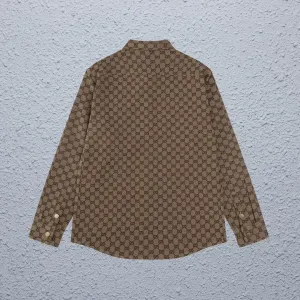 【GUCCI  公式旗艦店】グッチ  シャツ ご好評に付き再入荷  250222