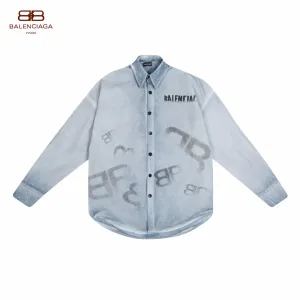 【BALENCIAGA 公式旗艦店】バレンシアガ  シャツ ご好評に付き再入荷  250218