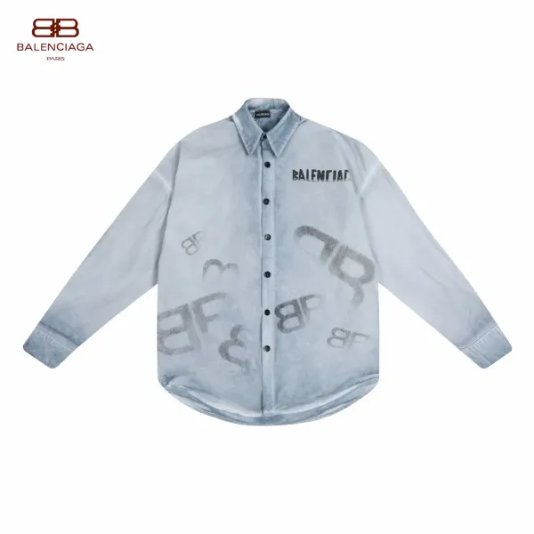 【BALENCIAGA 公式旗艦店】バレンシアガ  シャツ ご好評に付き再入荷  250218