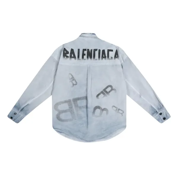 【BALENCIAGA 公式旗艦店】バレンシアガ  シャツ ご好評に付き再入荷  250218