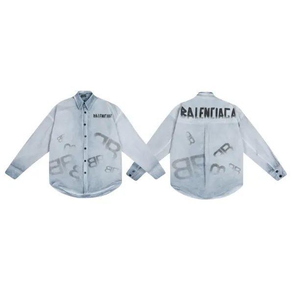 【BALENCIAGA 公式旗艦店】バレンシアガ  シャツ ご好評に付き再入荷  250218