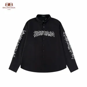 【BALENCIAGA 公式旗艦店】バレンシアガ  シャツ ご好評に付き再入荷  250218