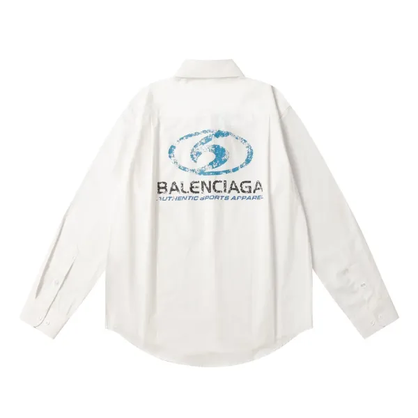 【BALENCIAGA 公式旗艦店】バレンシアガ   シャツ ご好評に付き再入荷 240802