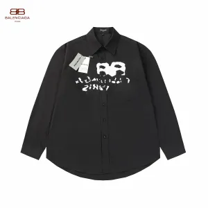 【BALENCIAGA 公式旗艦店】バレンシアガ  シャツ  ご好評に付き再入荷 240715