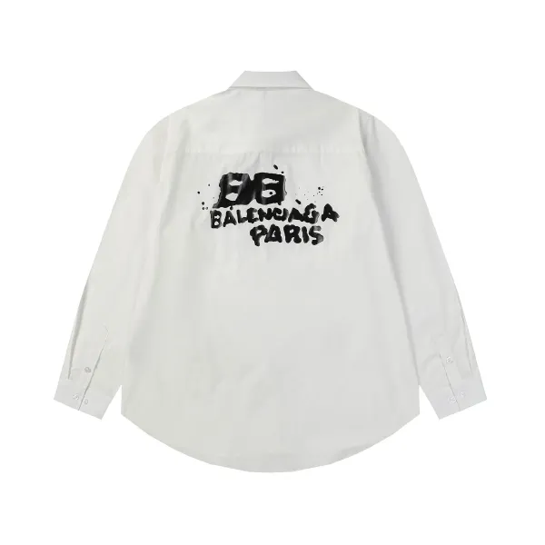 【BALENCIAGA 公式旗艦店】バレンシアガ  シャツ  ご好評に付き再入荷 240715