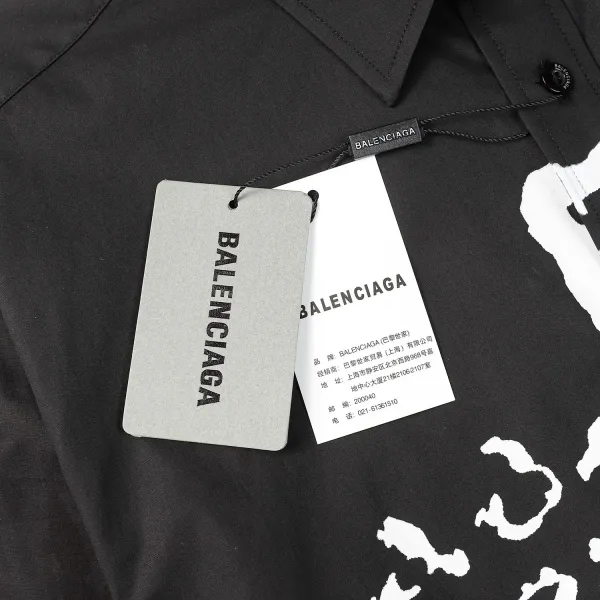 【BALENCIAGA 公式旗艦店】バレンシアガ  シャツ  ご好評に付き再入荷 240715