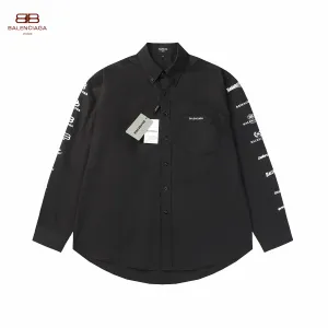 【BALENCIAGA 公式旗艦店】バレンシアガ  シャツ  ご好評に付き再入荷 240715