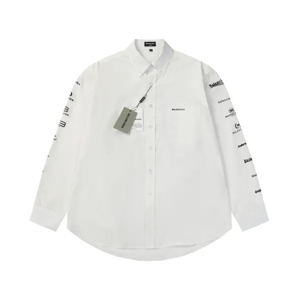 【BALENCIAGA 公式旗艦店】バレンシアガ  シャツ  ご好評に付き再入荷 240715