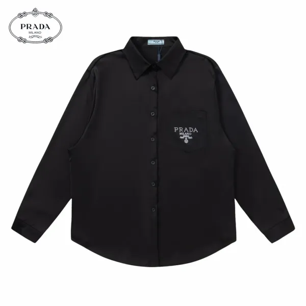 【PRADA  公式旗艦店】プラダ   シャツ ご好評に付き再入荷  241119