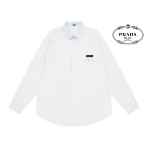 【PRADA 公式旗艦店】プラダ  シャツ  ご好評に付き再入荷 240803