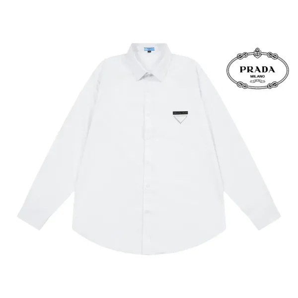 【PRADA 公式旗艦店】プラダ  シャツ  ご好評に付き再入荷 240803