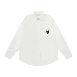 New York Yankees NY 【MLB  公式旗艦店】ヤンキース   シャツ ご好評に付き再入荷  250221