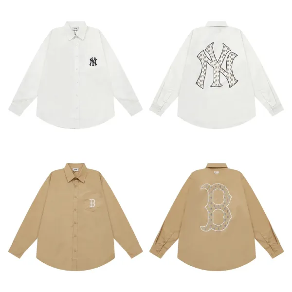 New York Yankees NY 【MLB  公式旗艦店】ヤンキース   シャツ ご好評に付き再入荷  250221