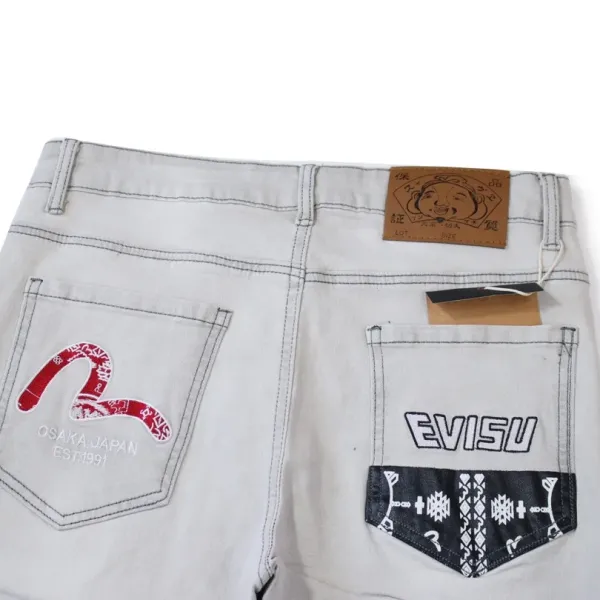 【EVISU  公式旗艦店】エヴィス ショートパンツ  ご好評に付き再入荷！