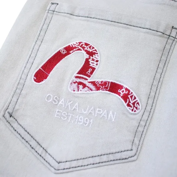 【EVISU  公式旗艦店】エヴィス ショートパンツ  ご好評に付き再入荷！