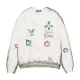 LV【LOUIS VUITTON  公式旗艦店】ルイヴィトン 丸首の衛衣 スウェット ご好評に付き再入荷！250110