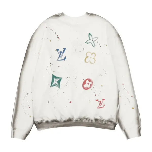 LV【LOUIS VUITTON  公式旗艦店】ルイヴィトン 丸首の衛衣 スウェット ご好評に付き再入荷！250110
