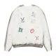 LV【LOUIS VUITTON  公式旗艦店】ルイヴィトン 丸首の衛衣 スウェット ご好評に付き再入荷！250110