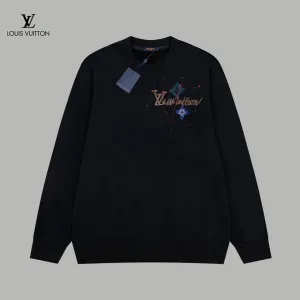 LV【LOUIS VUITTON  公式旗艦店】ルイヴィトン 丸首の衛衣 スウェット ご好評に付き再入荷！250110