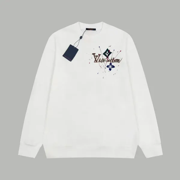 LV【LOUIS VUITTON  公式旗艦店】ルイヴィトン 丸首の衛衣 スウェット ご好評に付き再入荷！250110