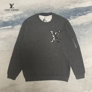 LV【LOUIS VUITTON  公式旗艦店】ルイヴィトン 丸首の衛衣 スウェット ご好評に付き再入荷！241217