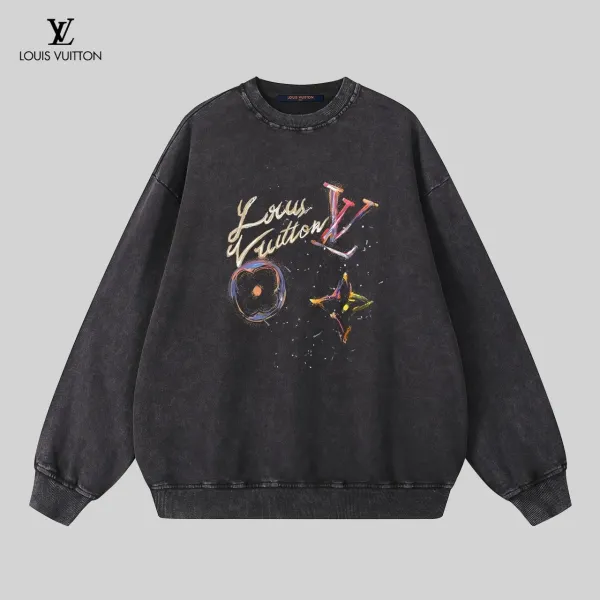 LV【LOUIS VUITTON 公式旗艦店】ルイヴィトン 丸首の衛衣 スウェット ご好評に付き再入荷! 241121 LV【LOUIS VUITTON 公式旗艦店】ルイヴィトン 丸首の衛衣 スウェット ご好評に付き再入荷! 241121