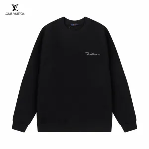 LV【LOUIS VUITTON  公式旗艦店】ルイヴィトン 丸首の衛衣 スウェット ご好評に付き再入荷！ 241121