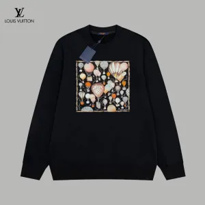 LV 【LOUIS VUITTON  公式旗艦店】ルイヴィトン 丸首の衛衣 スウェット ご好評に付き再入荷  240902