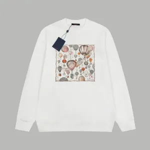 LV 【LOUIS VUITTON  公式旗艦店】ルイヴィトン 丸首の衛衣 スウェット ご好評に付き再入荷  240902