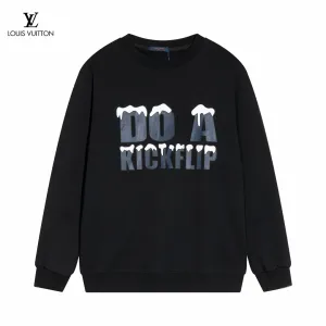 LV 【LOUIS VUITTON  公式旗艦店】ルイヴィトン 丸首の衛衣 スウェット ご好評に付き再入荷  240902