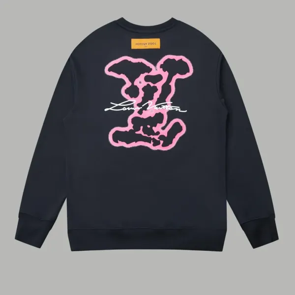 LV 【LOUIS VUITTON  公式旗艦店】ルイヴィトン 丸首の衛衣 スウェット ご好評に付き再入荷  240902