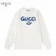 【GUCCI  公式旗艦店】グッチ  丸首の衛衣 スウェット ご好評に付き再入荷！241120