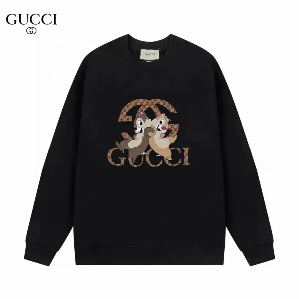 【GUCCI  公式旗艦店】グッチ  丸首の衛衣  スウェット ご好評に付き再入荷！241120