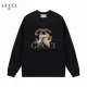 【GUCCI  公式旗艦店】グッチ  丸首の衛衣  スウェット ご好評に付き再入荷！241120