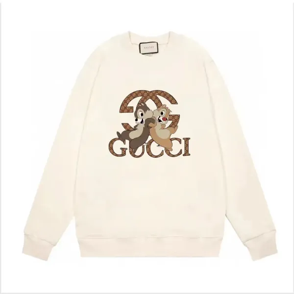 【GUCCI  公式旗艦店】グッチ  丸首の衛衣  スウェット ご好評に付き再入荷！241120