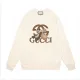 【GUCCI  公式旗艦店】グッチ  丸首の衛衣  スウェット ご好評に付き再入荷！241120