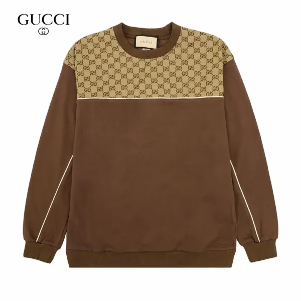 【GUCCI  公式旗艦店】グッチ 丸首の衛衣 スウェットご好評に付き再入荷 241113