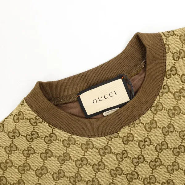 【GUCCI  公式旗艦店】グッチ 丸首の衛衣 スウェットご好評に付き再入荷 241113
