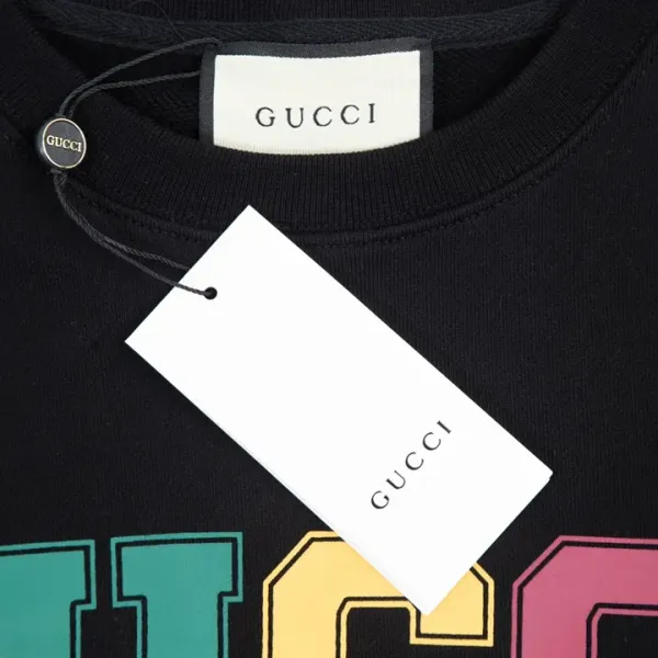 【GUCCI  公式旗艦店】グッチ 丸首の衛衣 スウェットご好評に付き再入荷 240902