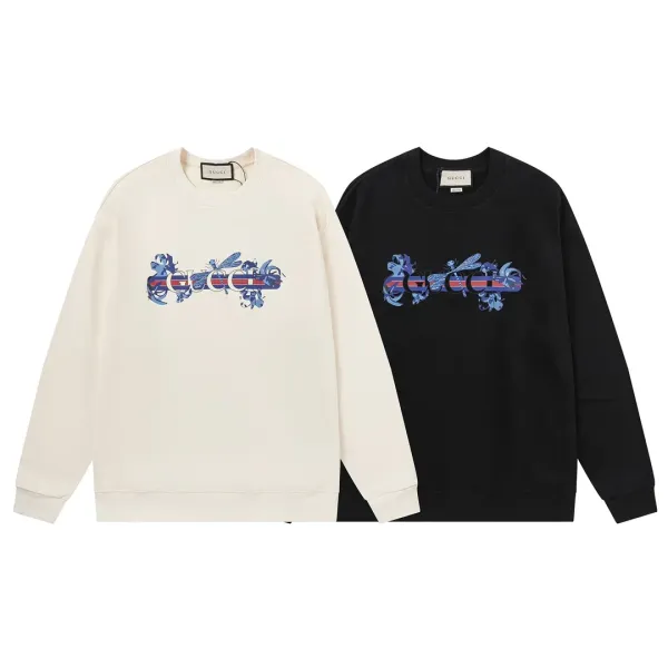 【GUCCI  公式旗艦店】グッチ 丸首の衛衣 スウェットご好評に付き再入荷 240902