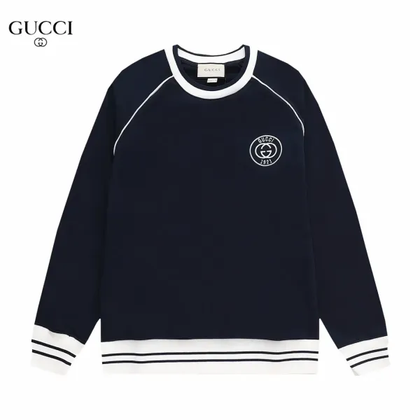 【GUCCI  公式旗艦店】グッチ  丸首の衛衣 スウェットご好評に付き再入荷 240828