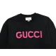 【GUCCI  公式旗艦店】グッチ 丸首の衛衣 スウェットご好評に付き再入荷 240828